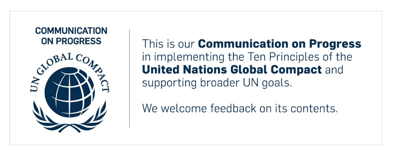 UN Global Compact Communication on Progress